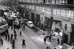 Een pijler is bezweken.
<br/>
Beeldbank Stadsarchief, 1955
